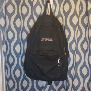 Jansport BLACK DIAMOND backpack with front zipper